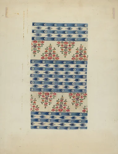 Printed Textile by Eleanor Rogers, index of american design, 1938