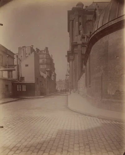 Rue Palatine by Eugène Atget, photograph, 1900