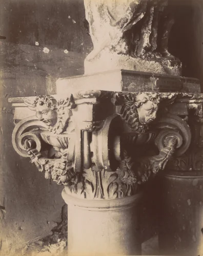 Cluny. Chapiteaux XVIIe Siècle by Eugène Atget, photograph, 1911