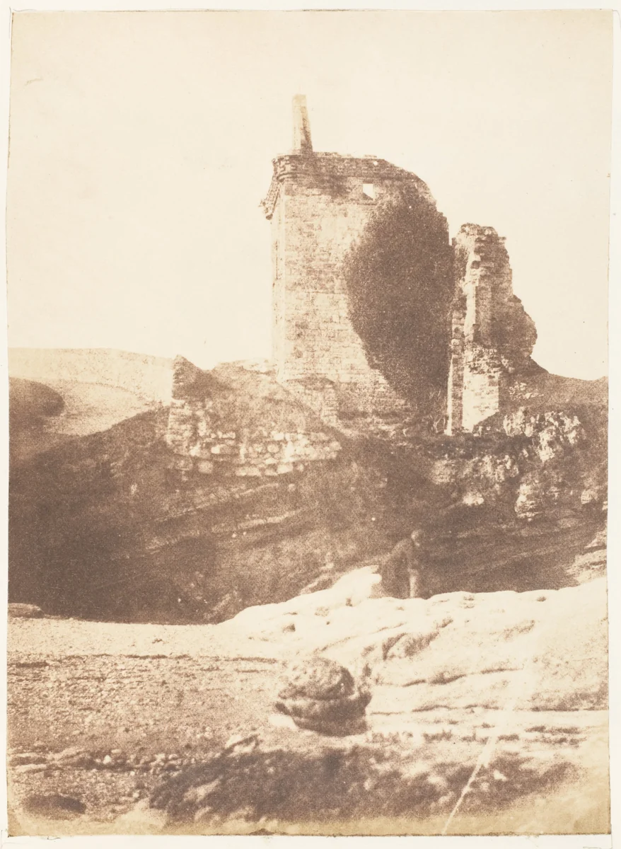 St. Andrews. The Fore Tower of the Castle by Hill and Adamson, photograph, 1843-1847
