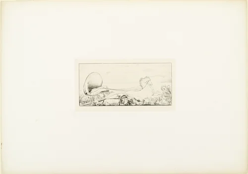 Triumph (plate V) from A Glove, Opus VI (Ein Handschuh, Opus VI) by Max Klinger, print, 1881