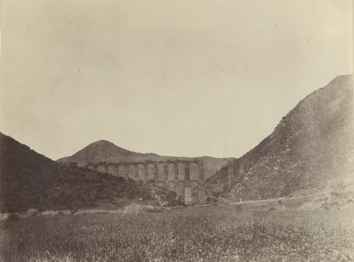Aqueduct of Cherchell by John B. Greene, photograph, 1855