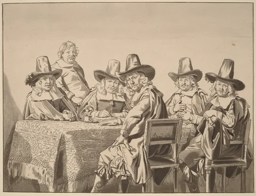 Directors of the Orphan Asylum of Haarlem by Cornelis Ploos van Amstel
Bernhard Schreuder
Jan de Bray, print, 1777-1786