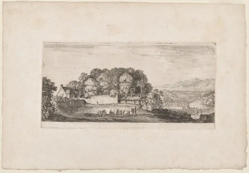 Hill-head, near Lasswade by John Clerk, print, 1765-1775