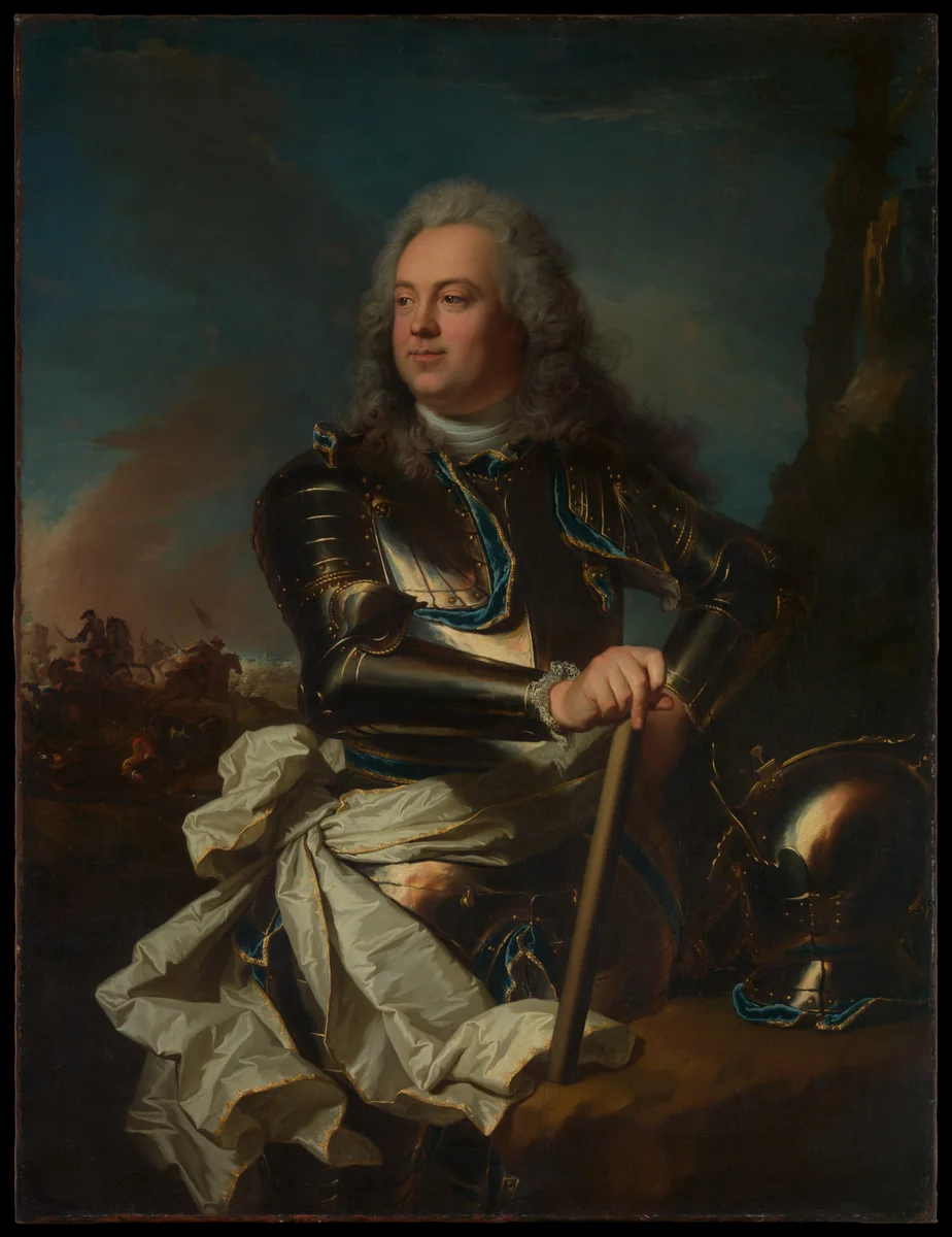 Portrait of a General Officer by Hyacinthe Rigaud, painting, 1705-1715