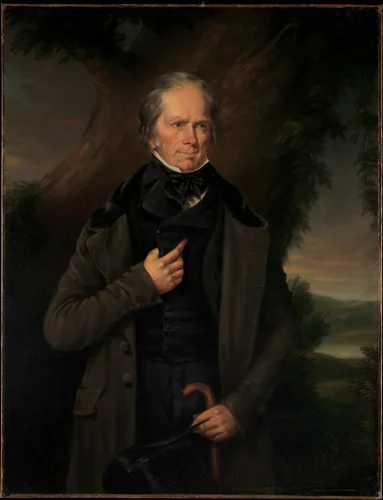 Henry Clay by Theodore Sidney Moise, artwork, 1843