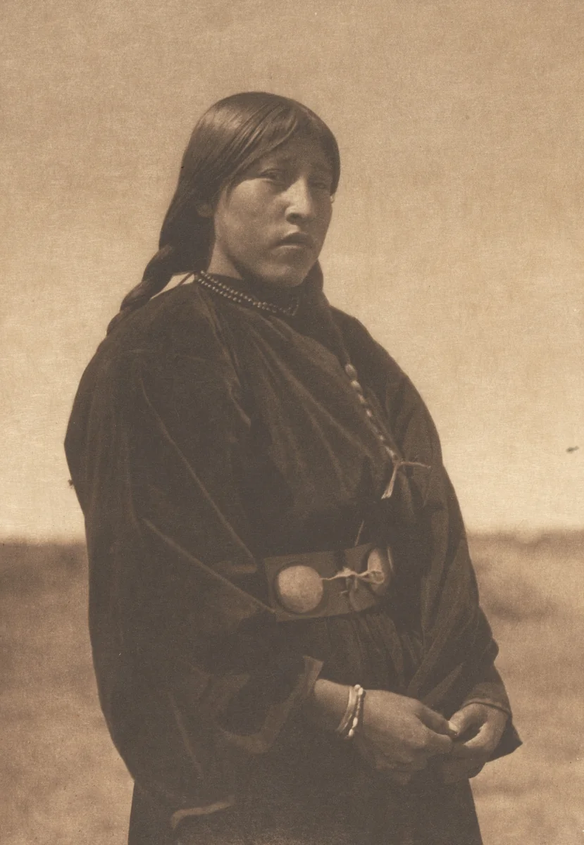 Arapaho Maiden by Edward Curtis, photograph, 1910