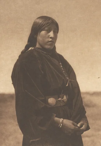 Arapaho Maiden by Edward Curtis, photograph, 1910