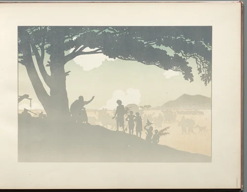 The Prodigal Son: page 11 by Henri Rivière, book, 1895