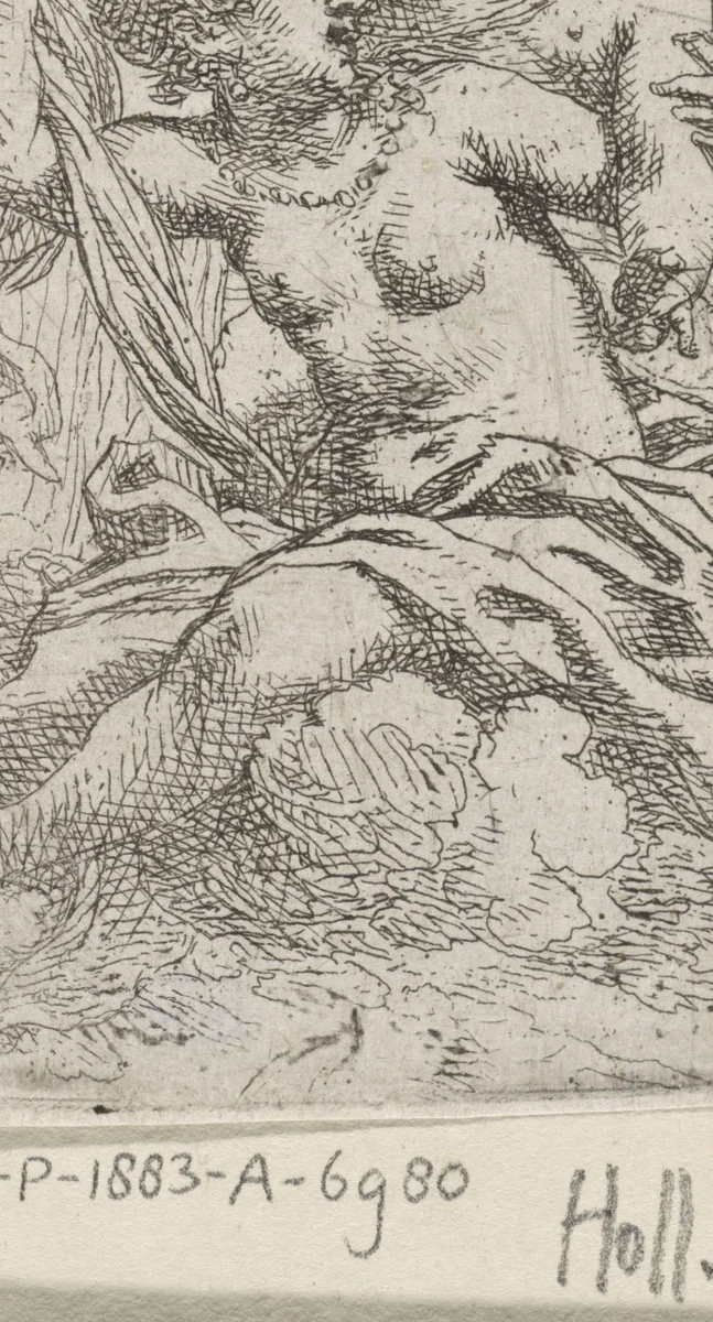 Venus en Amor by Cornelis Schut, print, 1618-1655