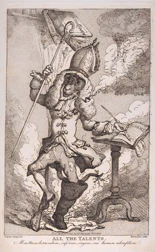 All the Talents by Thomas Rowlandson, print, 1807