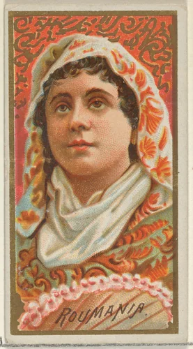Roumania, from the Types of All Nations series (N24) for Allen & Ginter Cigarettes by Allen & Ginter, print, 1889