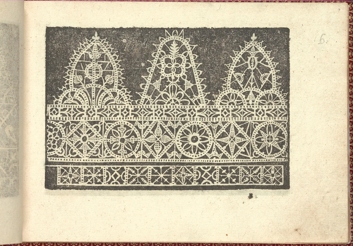 Corona delle Nobili et Virtuose Donne: Libro I-IV, page 6 (recto) by Cesare Vecellio, book, 1601