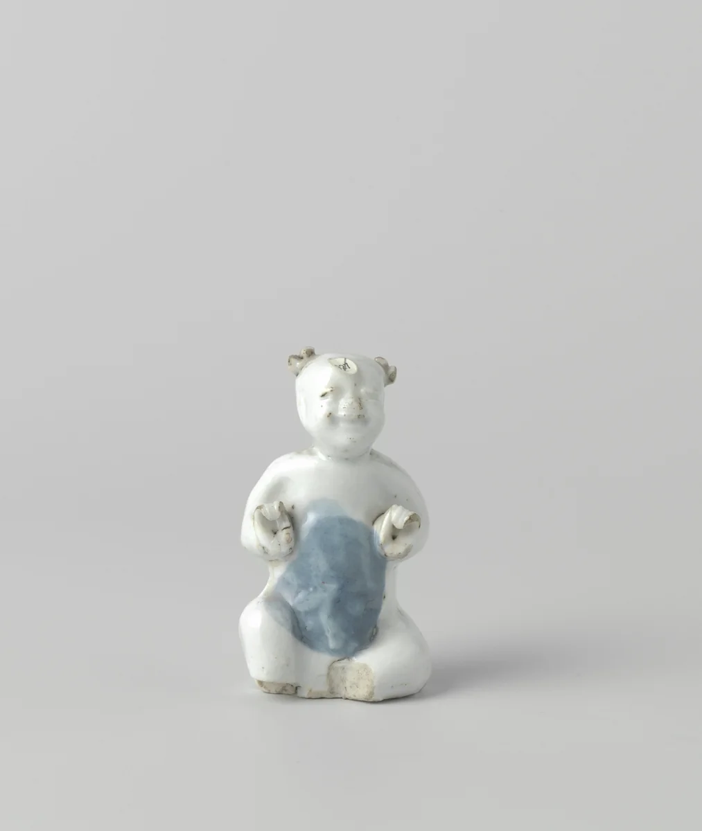 Figure of a seated boy by anonymous, other, 1573-1619