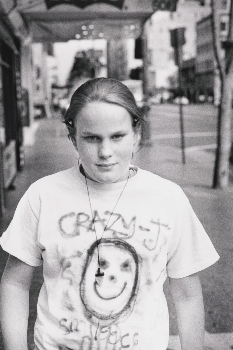 Kato, Hollywood Boulevard by Jim Goldberg, photograph, 1990