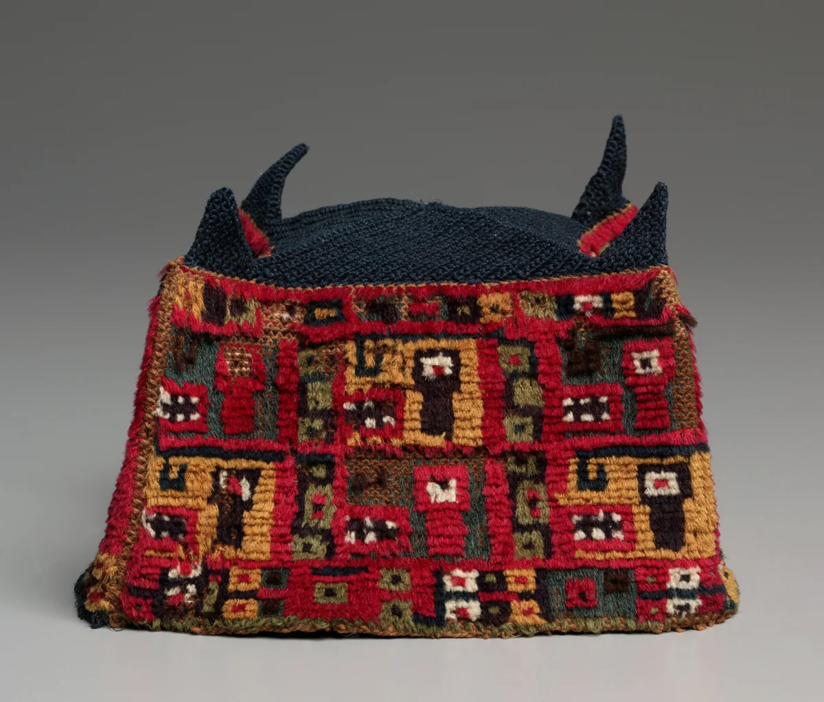 Four-Cornered Hat by Unknown, textile, 700-1100