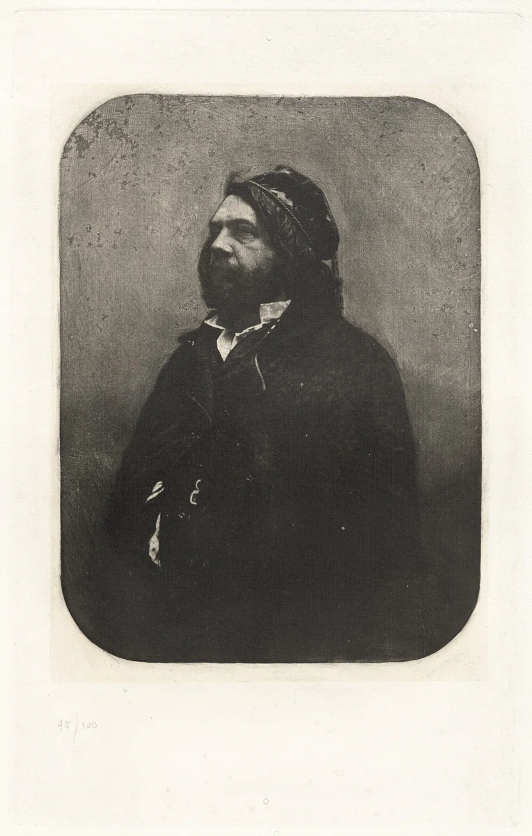Planche VIII – Portrait de Théophile Gautier, d'après Nadar (Plate VIII – Portrait of Théophile Gautier, by Nadar) by Charles Nègre
Nadar
André Jammes, photograph, 1852-1862