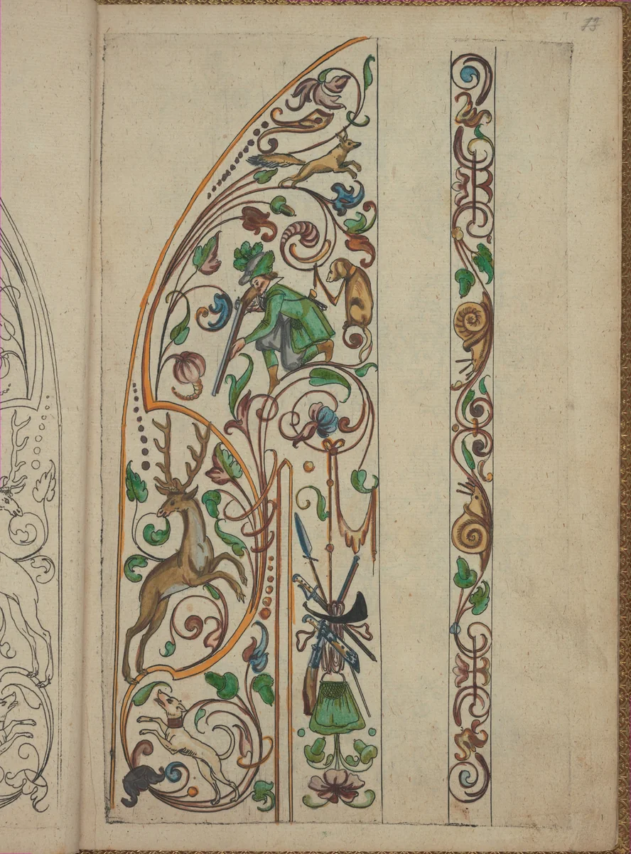 New Modelbüch (Page 7r) by Andreas Bretschneider, book, 1615