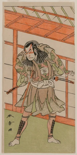 The Actor Onoe Matsusuke by Katsukawa Shunshô (勝川春章), print, 1726-1792