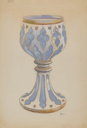 Vase by Robert Stewart, index of american design, 1936