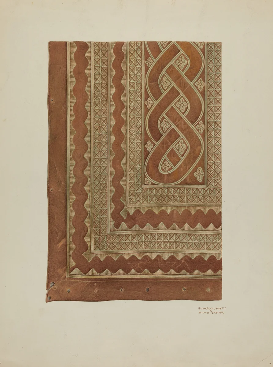 Cover by Robert W.R. Taylor; Edward Jewett, index of american design, 1935-1942