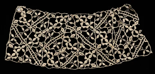 Needlepoint (Punto in aria) Lace Collar by Unknown, textile, 1560-1599
