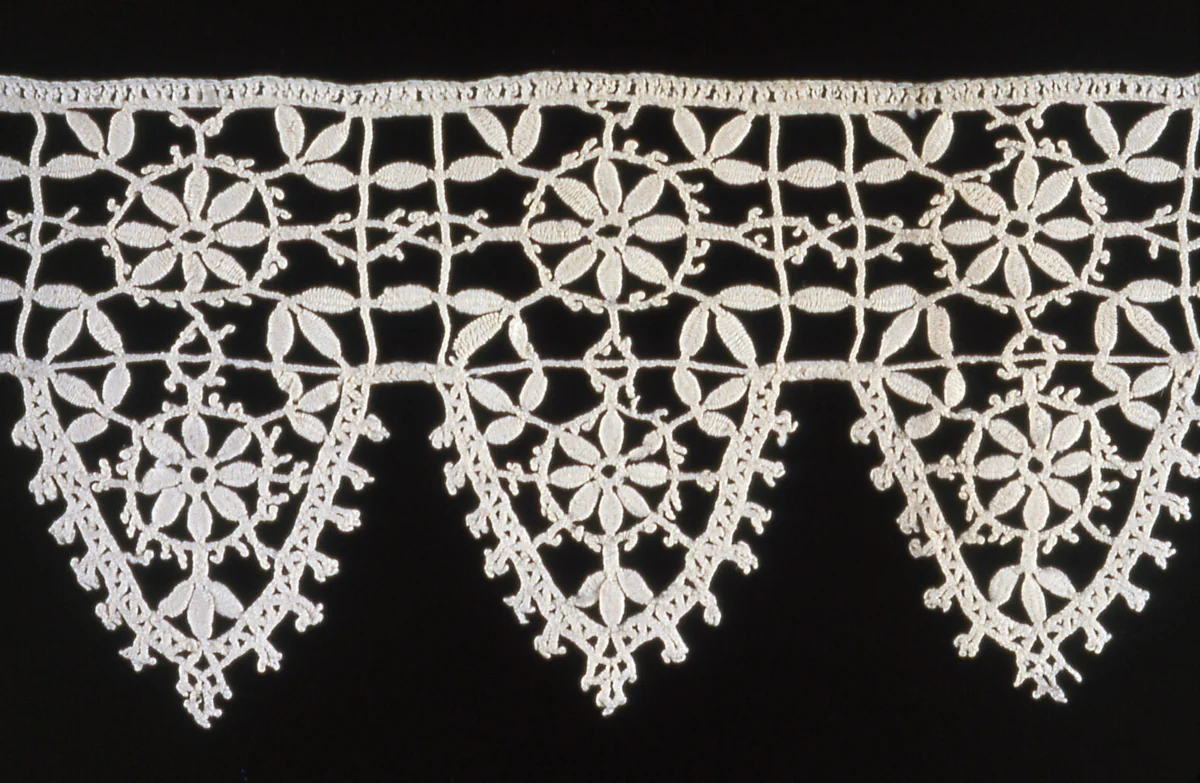 Border by Italy, textile, 1601-1625