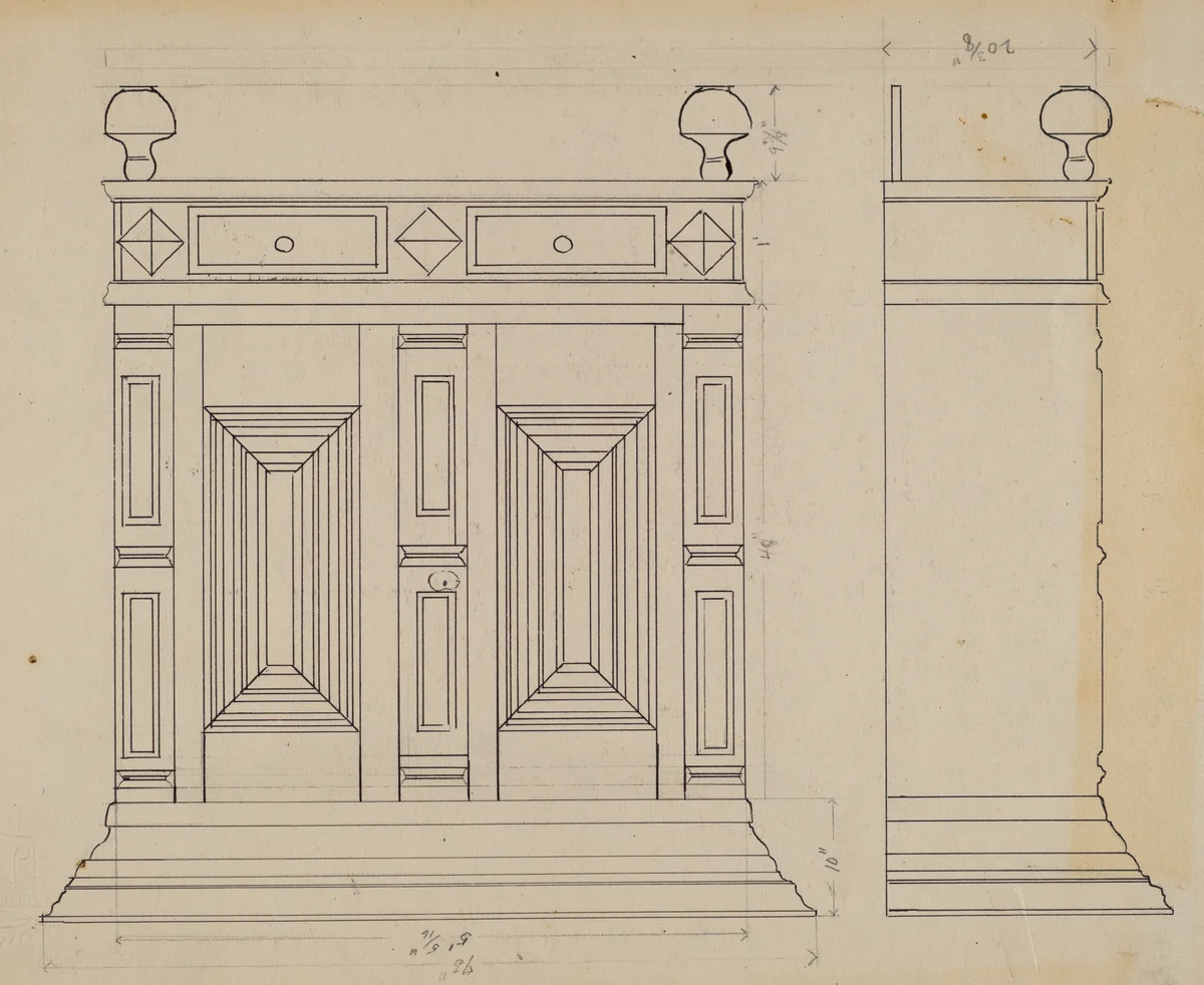 Kas by Lorenz Rothkranz, index of american design, 1938