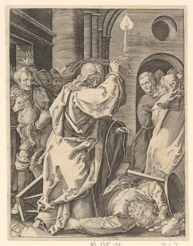 Engraved copies of The Little Passion by Albrecht Dürer, print, 1485-1699