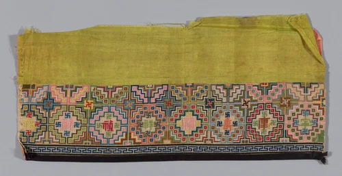 Trouser Band by Han-Chinese, textile, 1875-1900