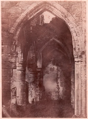 Ruines gothiques by A. Fays, photograph, 1850-1853