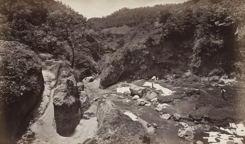 Baranca of Ynsiensi, Guatemala by Eadweard Muybridge, photograph, 1875