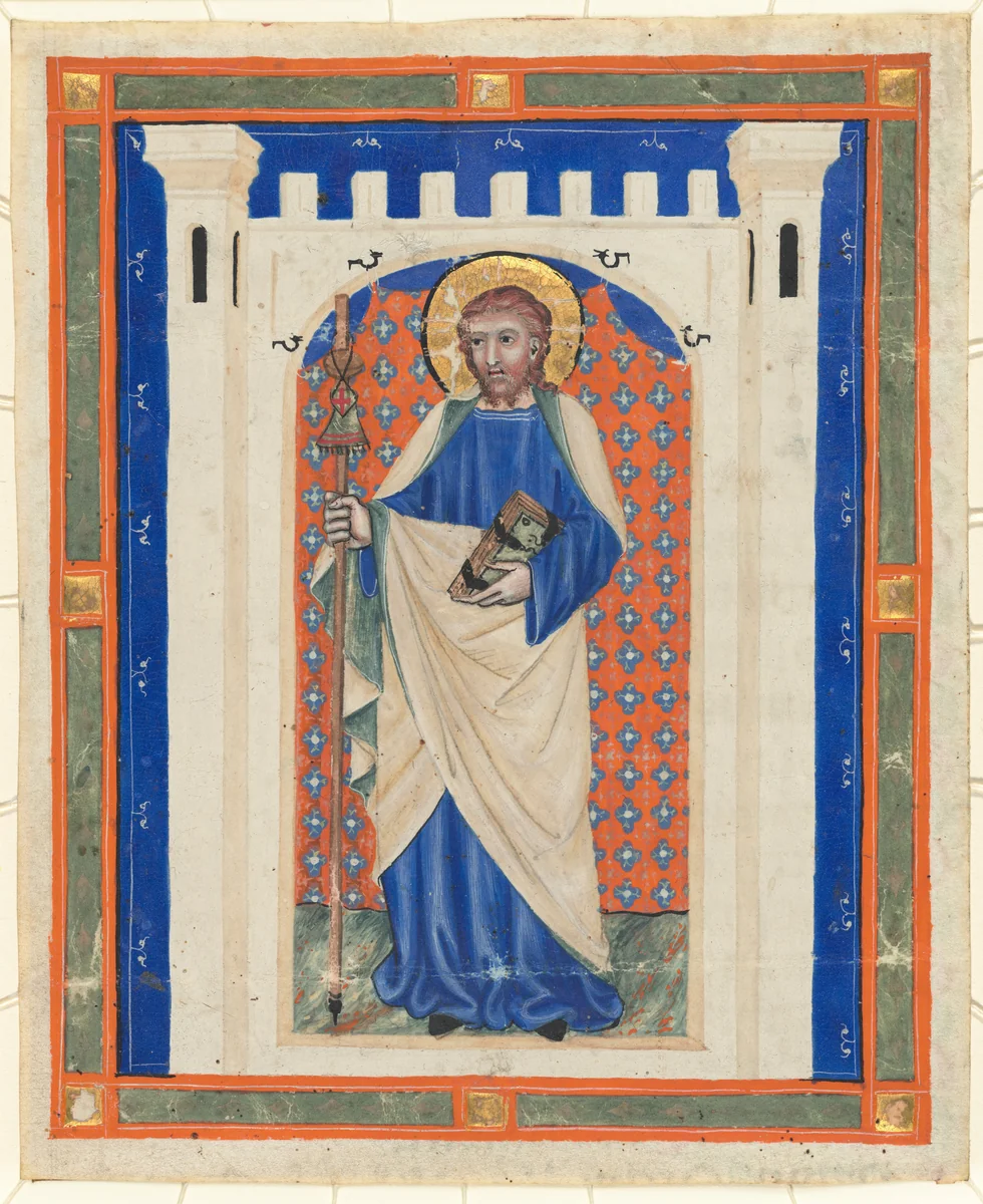 Saint James by Matteo di ser Cambio di Bettolo, drawing, 1385