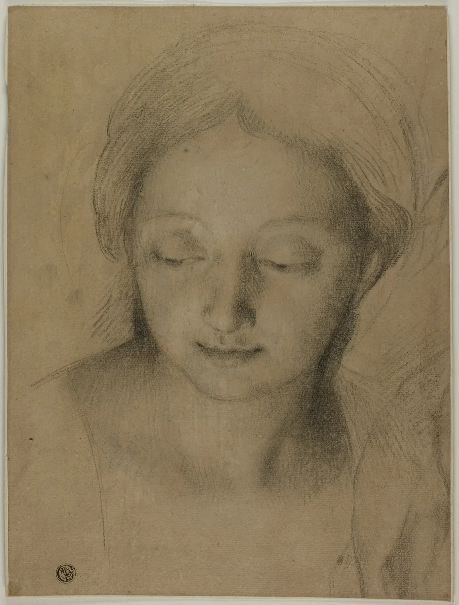 Head of a Woman by Antonio Cavallucci
Anton Raffael Mengs, drawing, 1772-1795