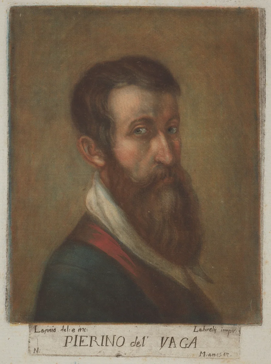 Pierino del Vaga by Carlo Lasinio; Perino del Vaga, print, 1789