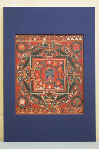 Mandala of Hevajra by Sakya School, painting, 1500-1599