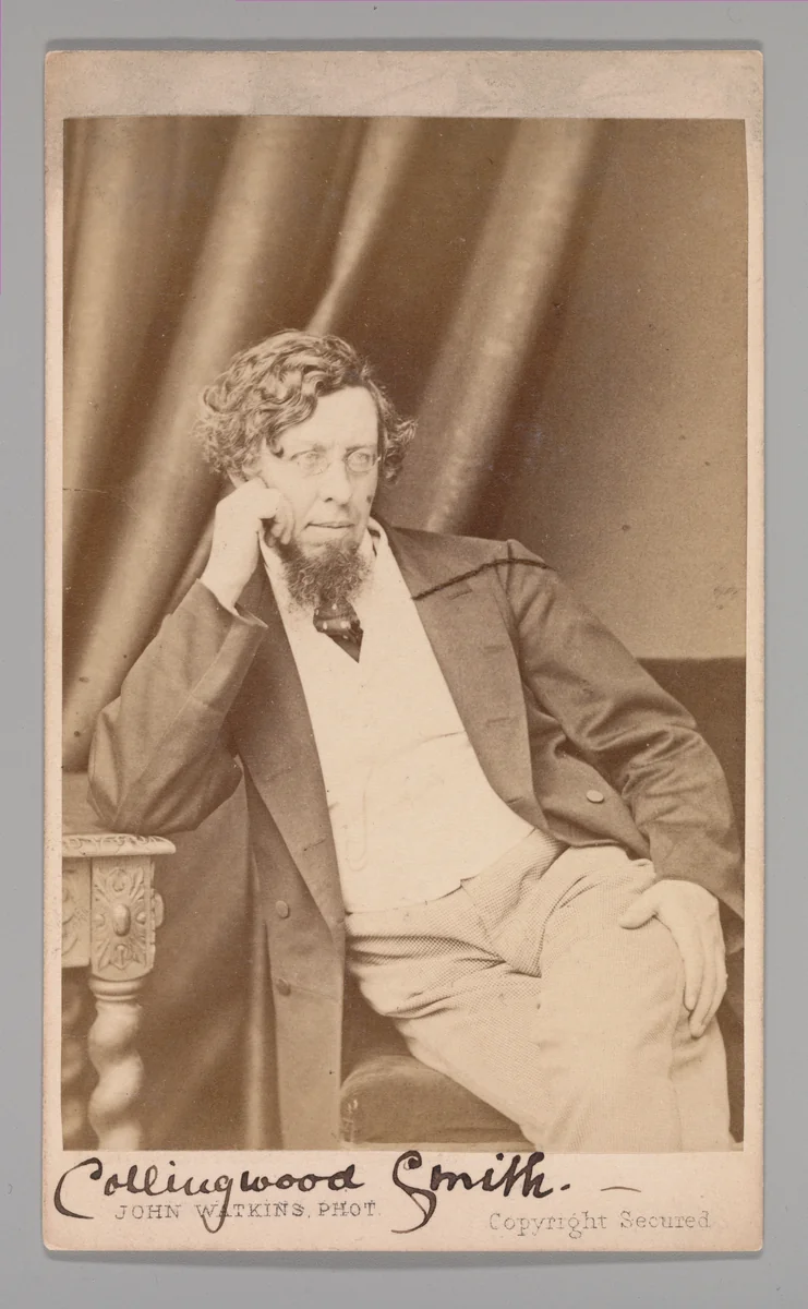 [Collingwood Smith] by John and Charles Watkins, photograph, 1860-1869