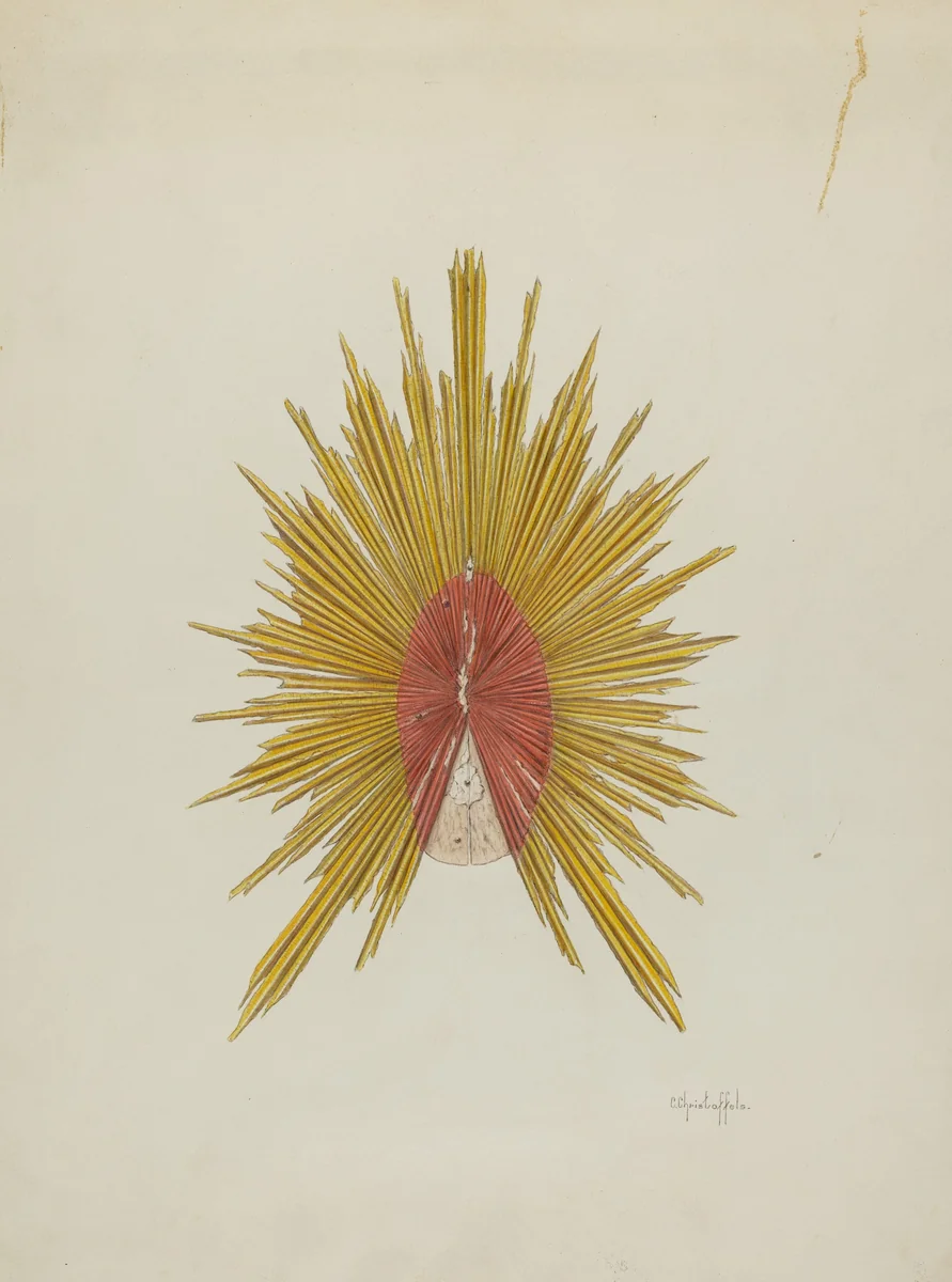 Aurora, from Behind Saint by Cornelius Christoffels, index of american design, 1940