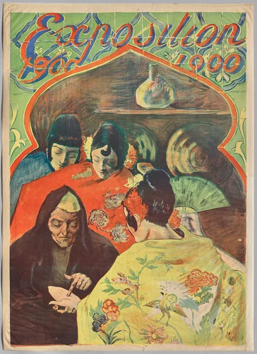 Exposition 1900 by Alexandre Lunois, print, 1899