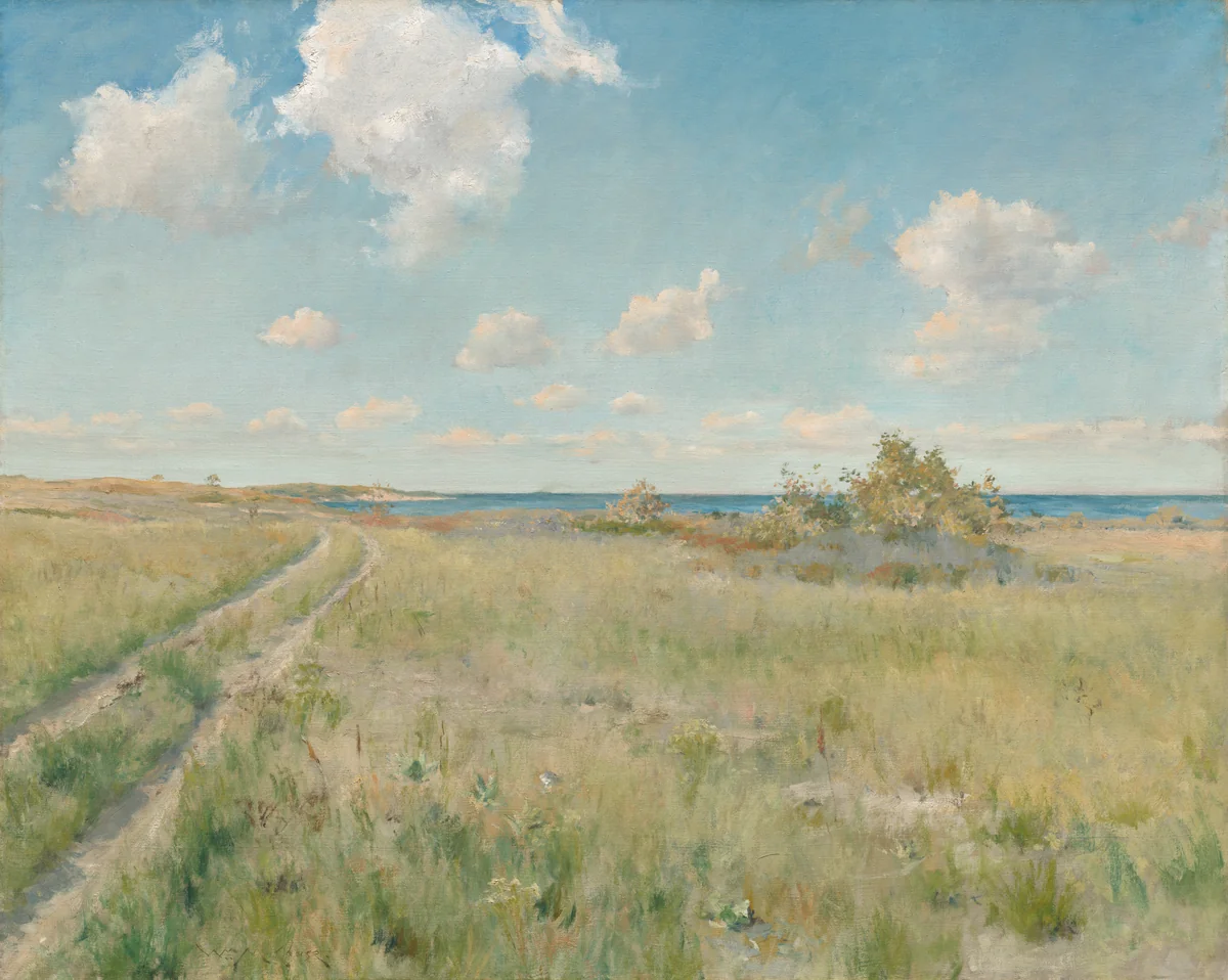 The Old Road to the Sea by William Merritt Chase, painting, 1888-1898