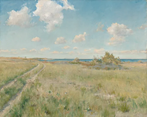 The Old Road to the Sea by William Merritt Chase, painting, 1888-1898