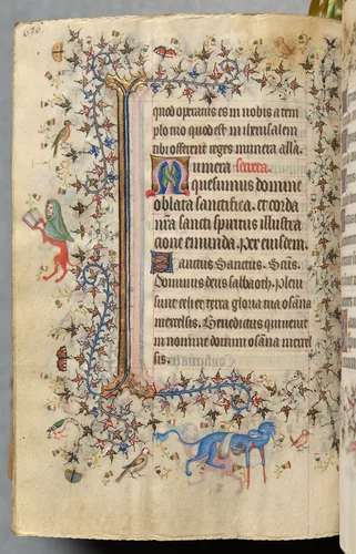 Hours of Charles the Noble, King of Navarre (1361-1425), fol. 312v, Text by Master of the Brussels Initials and Associates, book, 1400-1410