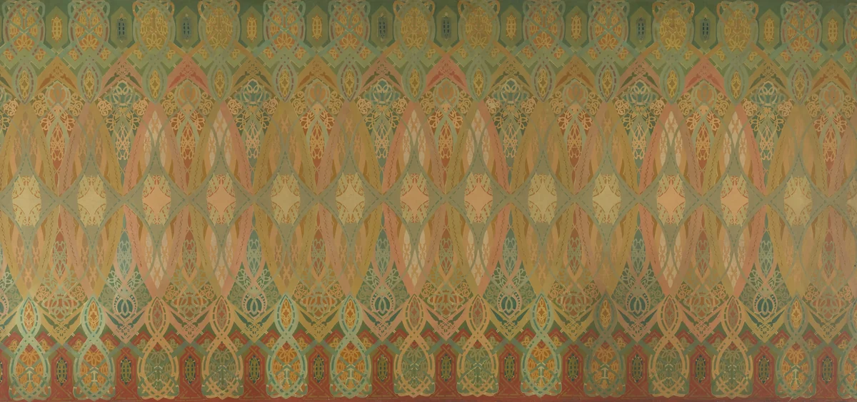 Chicago Stock Exchange Trading Room: Stencil by Louis H. Sullivan, other, 1893-1894