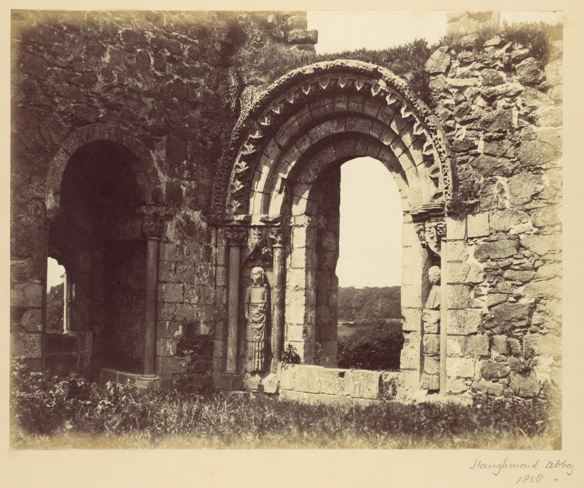 Haughmond Abbey by Alfred Capel-Cure, photograph, 1858