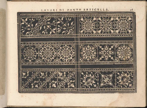 Fiore D'Ogni Virtu Per le Nobili Et Honeste Matrone, page 26 (recto) by Isabella Catanea Parasole, book, 1610