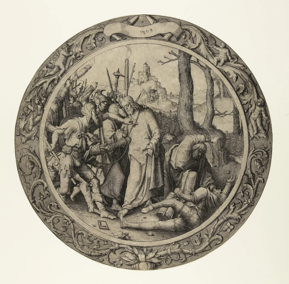 Het verraad van Christus by Unknown, print, 1509