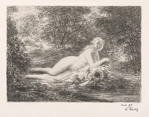 The Spring by Henri Fantin-Latour, print, 1897