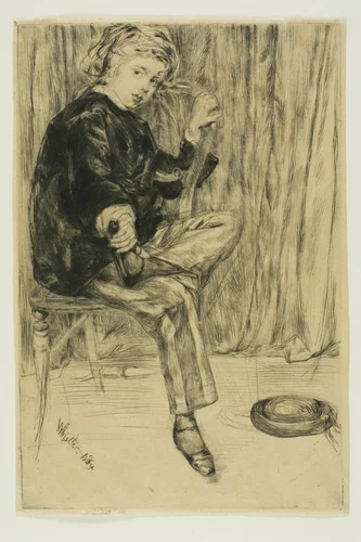 Arthur Haden by James McNeill Whistler, print, 1859