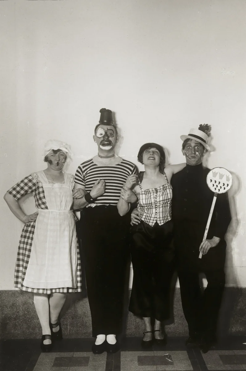Fancy-dress Ball by August Sander, photograph, 1926