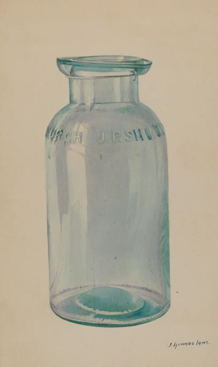 Fruit Jar by J. Howard Iams, index of american design, 1938
